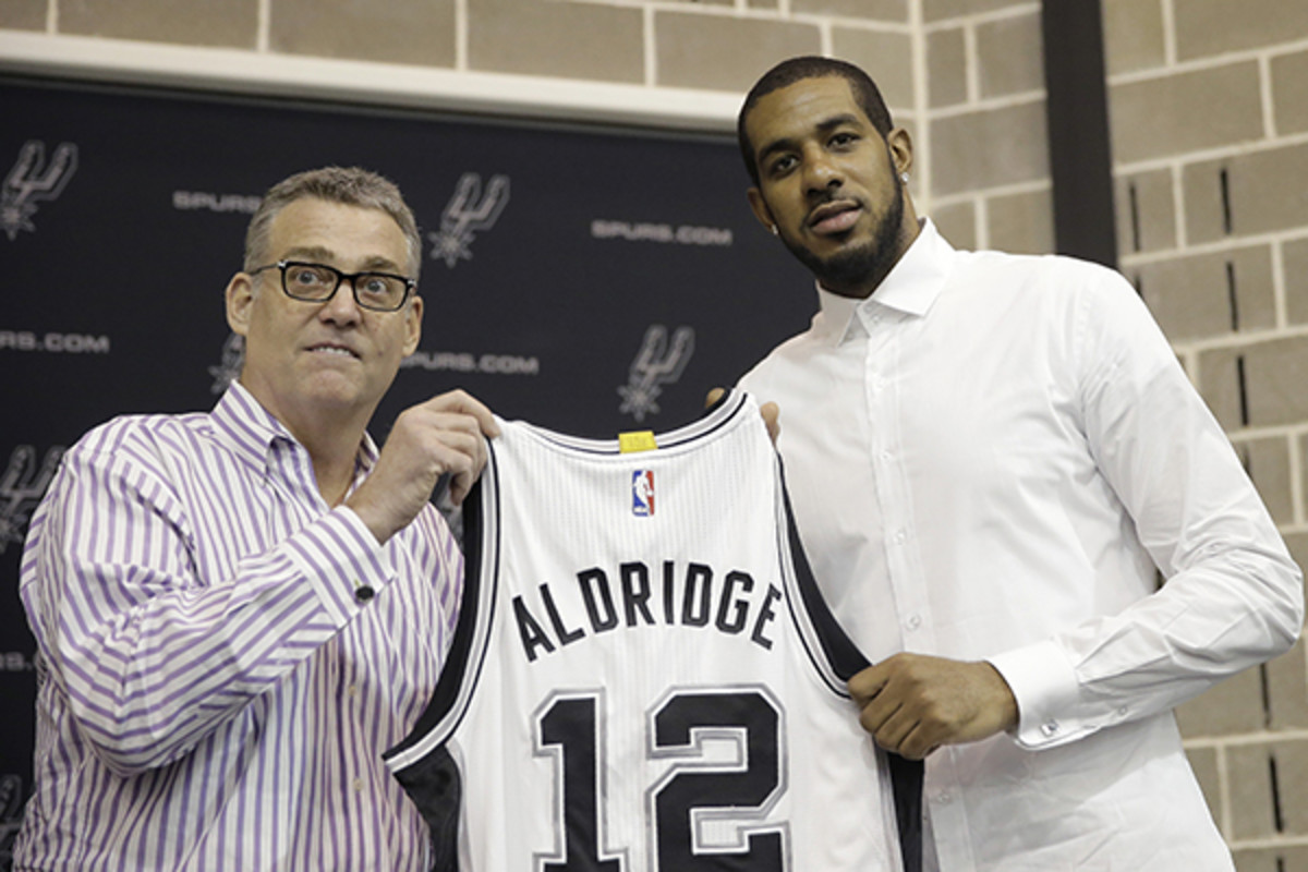 san antonio spurs lamarcus aldridge