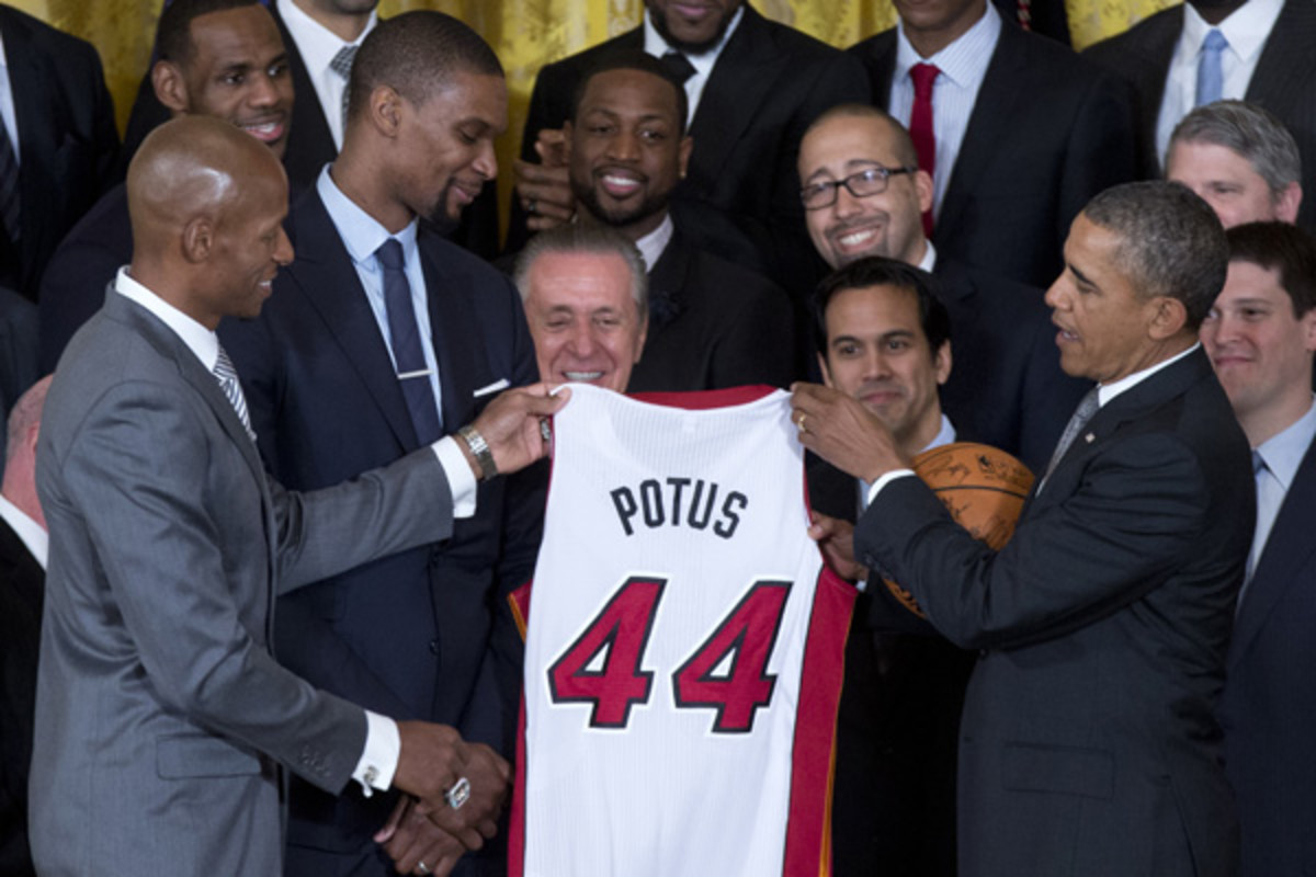 miami heat white house president obama