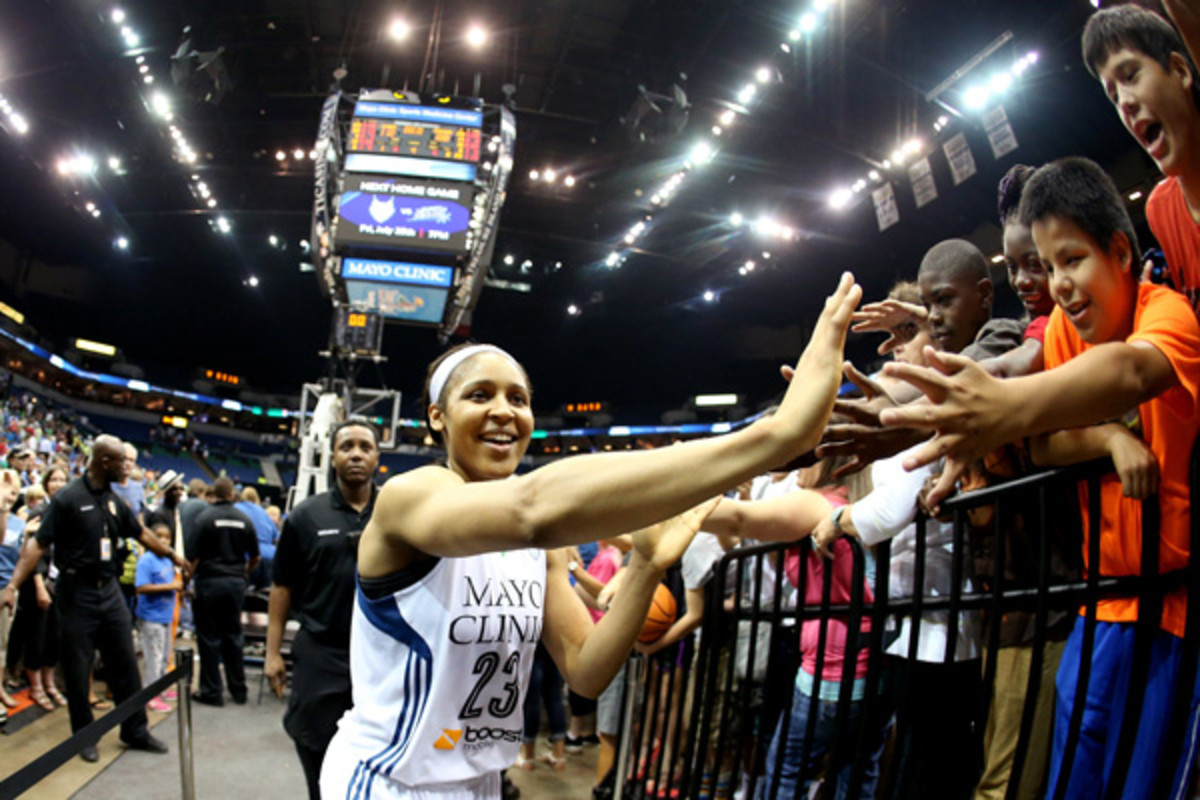 maya moore minnesota lynx atlanta dream 48 points